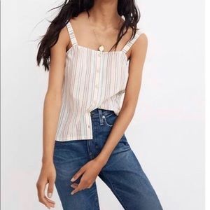 Madewell rainbow tank top